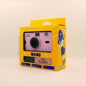Film Camera - Yama Memo M20 35mm Film Camera (Pink)